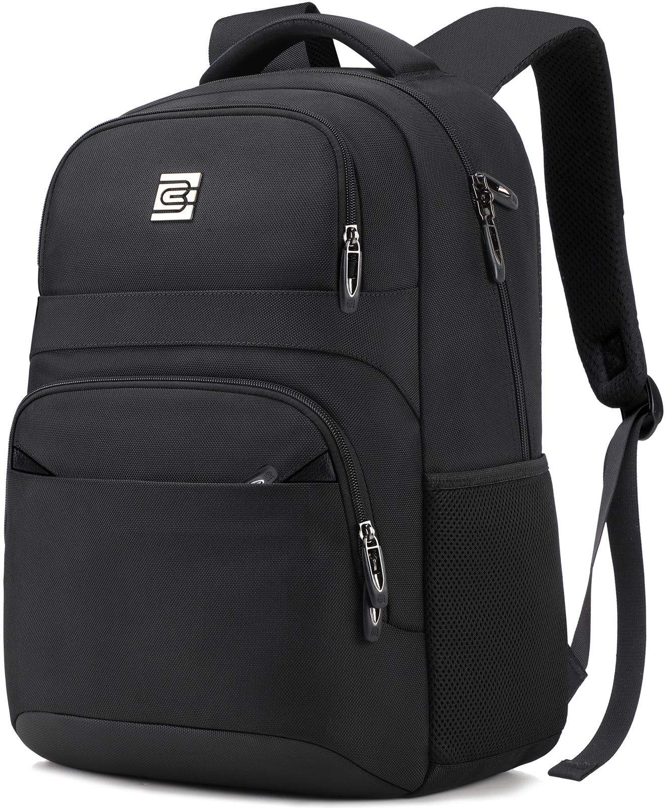 UKEIN Laptop Backpack Water Resistant Backpacks for Adults Anti Theft Business Backpacks with Laptop Compartment Bookbag for Men - Black