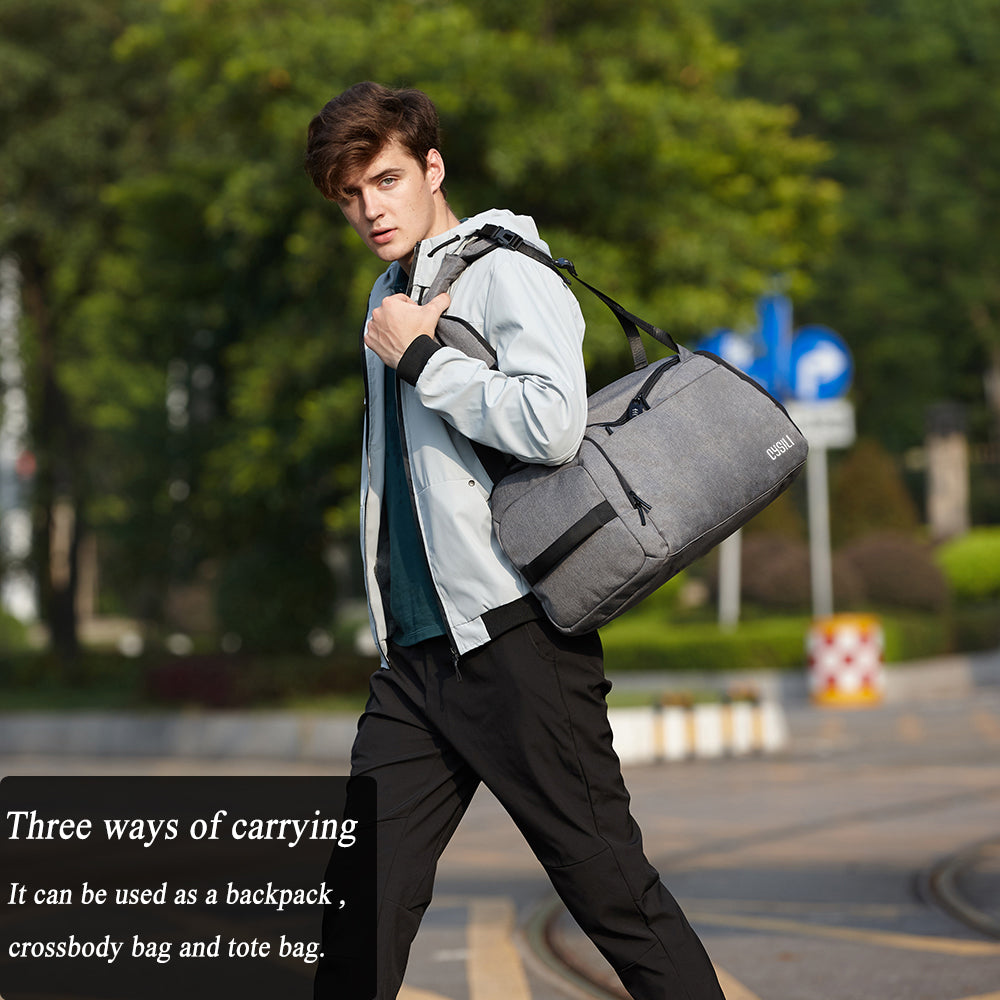 UKEIN Gym Bag for Men Sports Duffel Bags for Travel 42L Waterproof Gym Duffle Bags for Men with Shoe Compartment and Wet Pocket