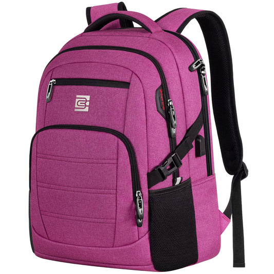 UKEIN Laptop Backpack with USB Charging Port Water Resistant Backpacks for Adults Work Business Laptop Backpack for Men