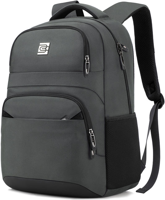 UKEIN Laptop Backpack Water Resistant Backpacks for Adults Anti Theft Business Backpacks with Laptop Compartment Bookbag for Men - Gray