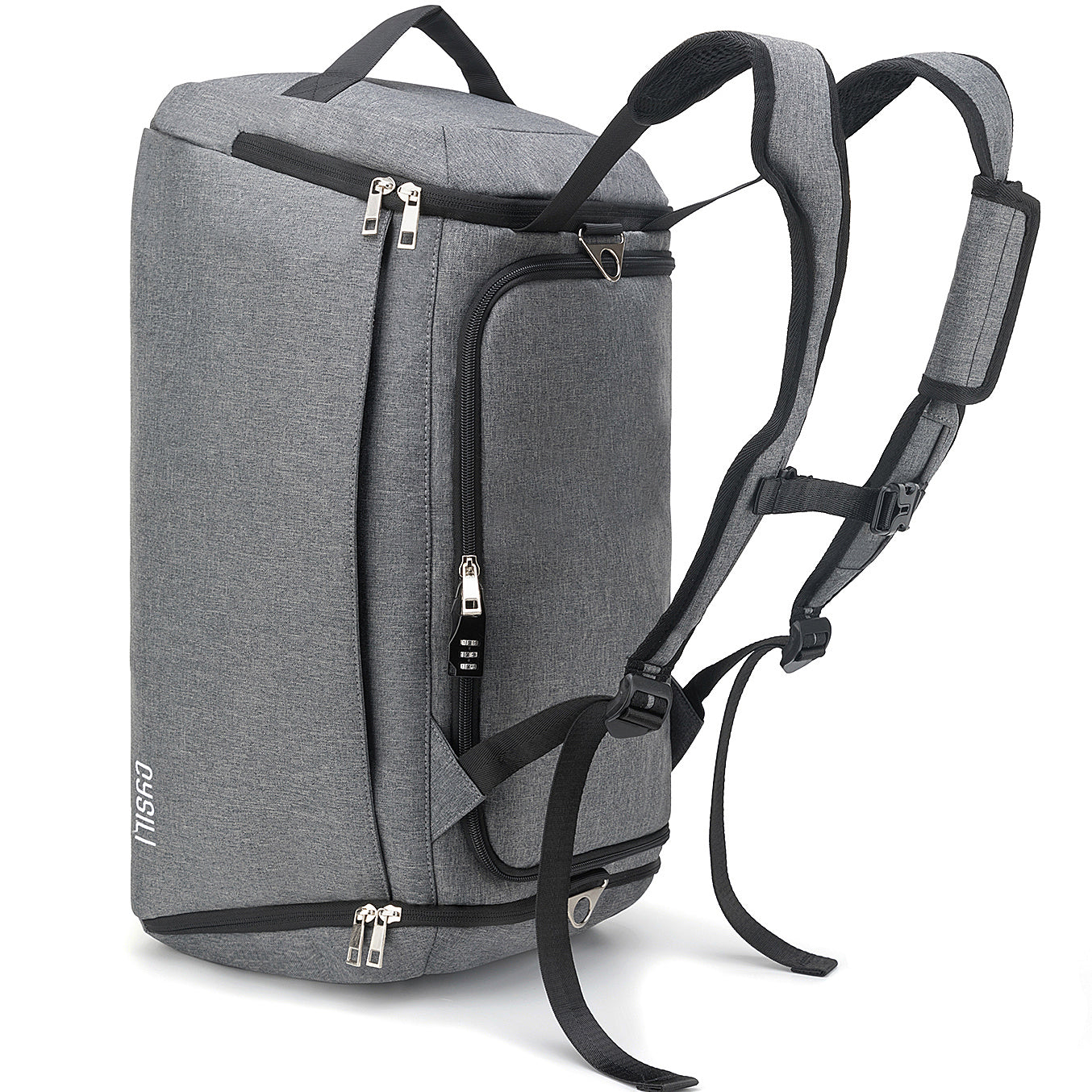 UKEIN Gym Bag for Men Sports Duffel Bags for Travel 42L Waterproof Gym Duffle Bags for Men with Shoe Compartment and Wet Pocket