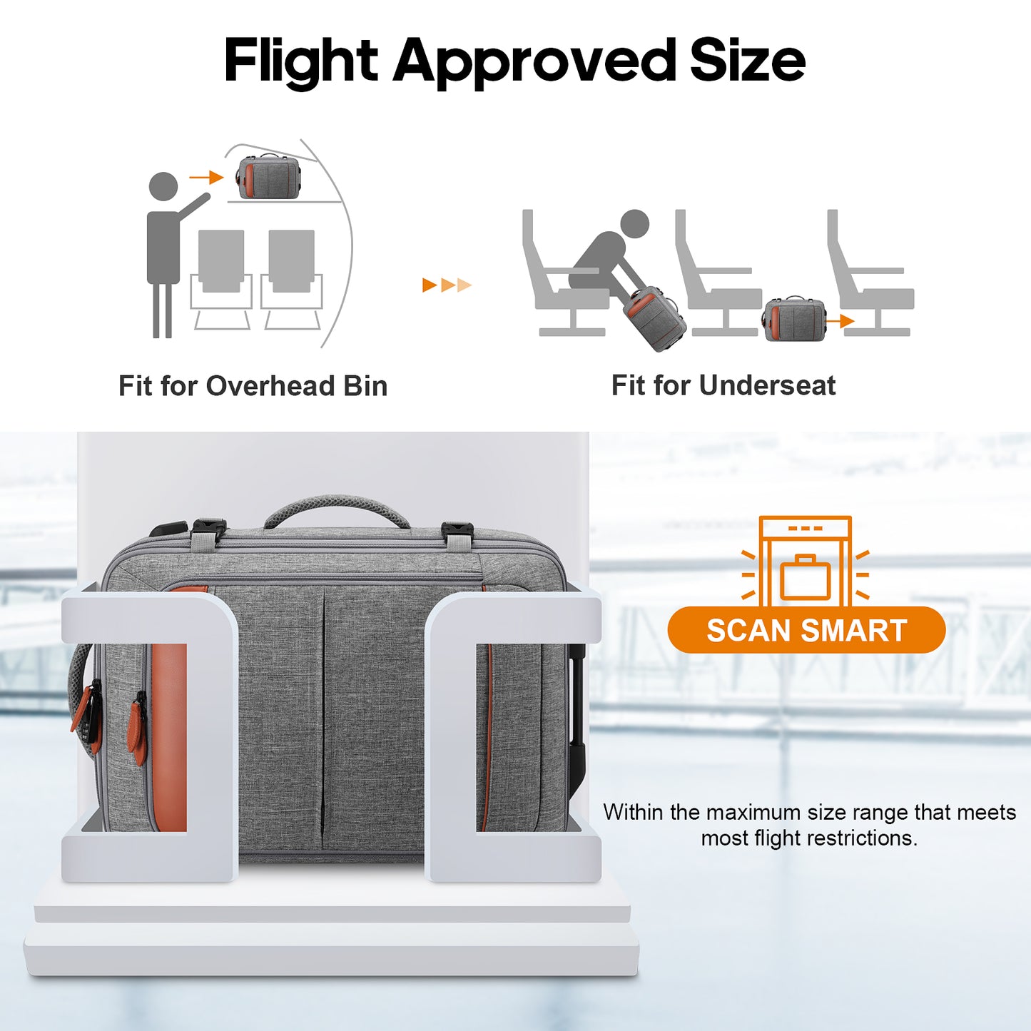 UKEIN Rolling Backpack for Adults with Wheels Backpack with Wheels with USB Charging Port & Combination Lock Roller Backpack with Packing Cubes and Shoe Pocket