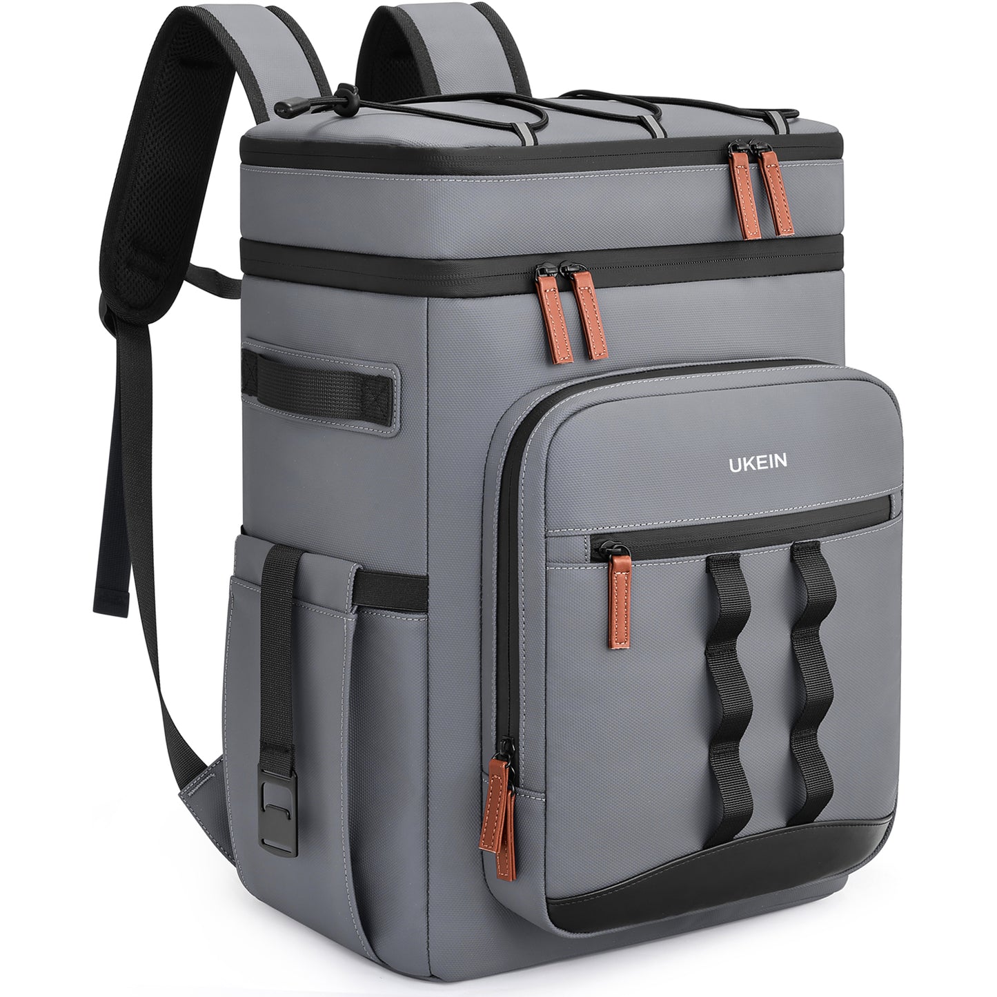 UKEIN 50 Can Backpack Cooler Insulated Leak Proof Soft Sided Cooler Backpack Waterproof Lunch Backpack for Men Women Camping Beach Picnic Work